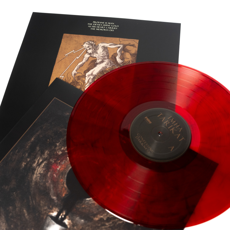Imha Tarikat - Confessing Darkness Vinyl LP  |  Red/Black Marble