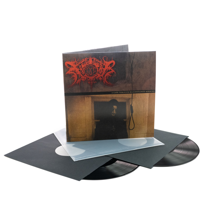 Xasthur - A Gate Through Bloodstained Mirrors Vinyl 2-LP Gatefold  |  Black