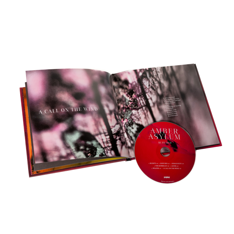 Amber Asylum - Ruby Red Book CD 