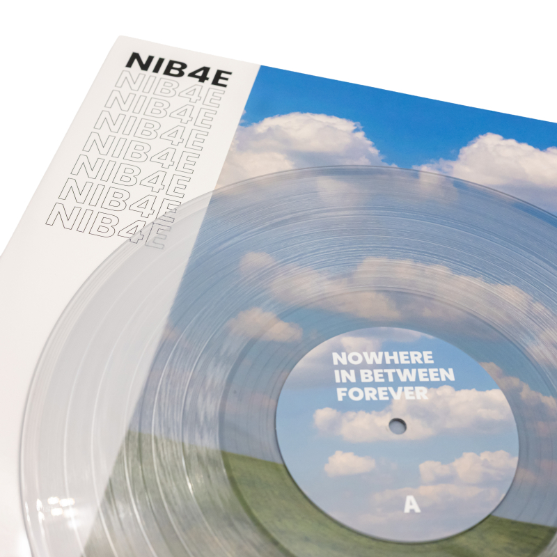 Lantlos - Nowhere In Between Forever Vinyl Gatefold LP  |  Crystal Clear
