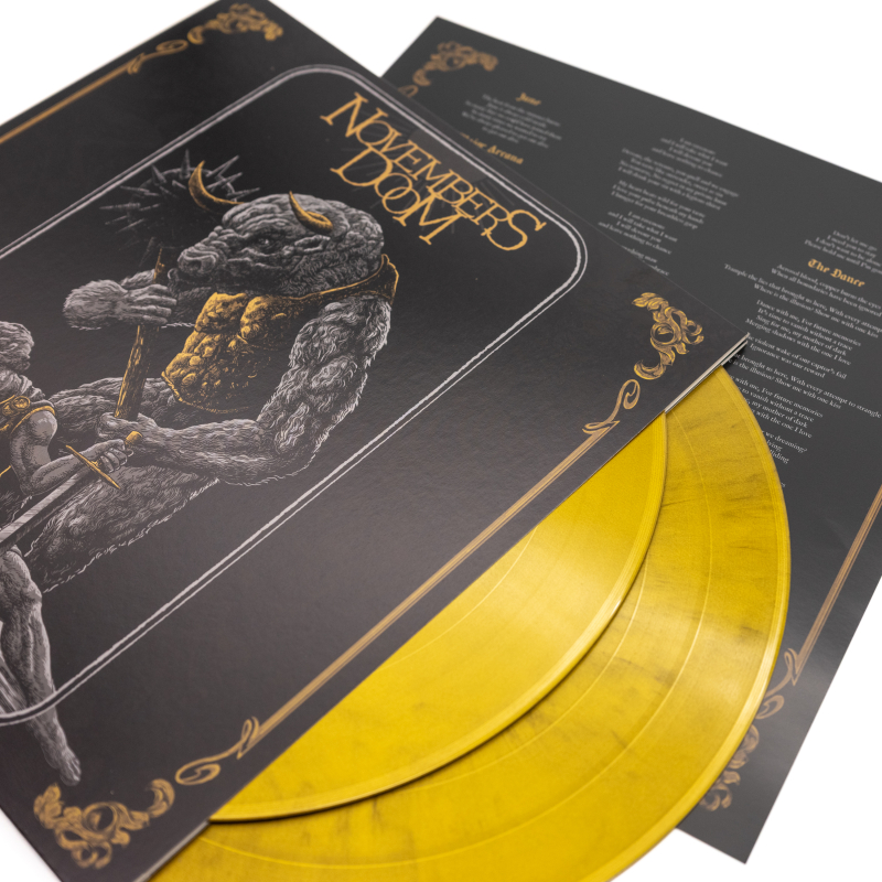 Novembers Doom - Major Arcana Vinyl 2-LP Gatefold  |  Gold/Black Marble