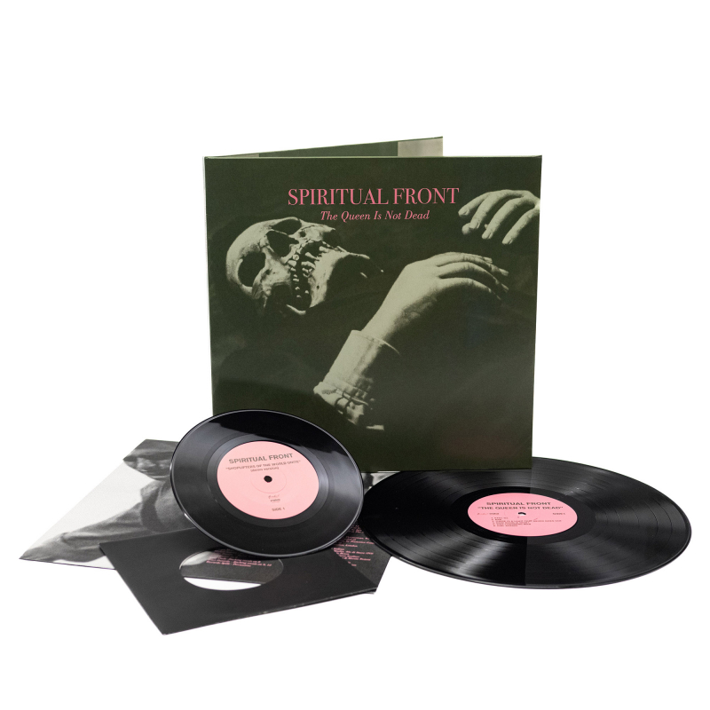 Spiritual Front - The Queen Is Not Dead Vinyl Gatefold LP + 7"  |  Black