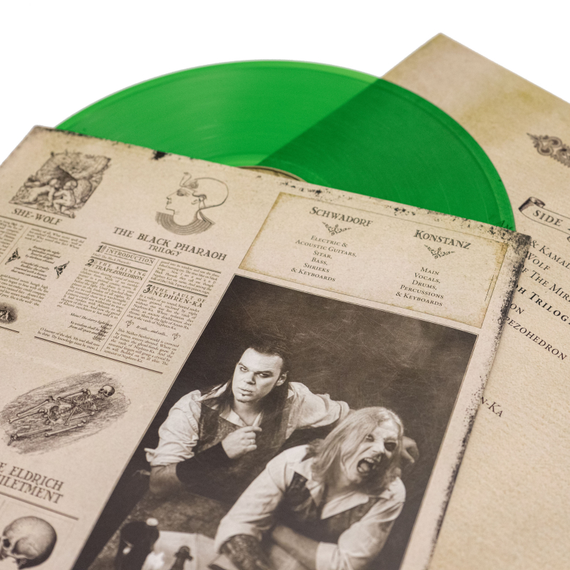The Vision Bleak - The Wolves Go Hunt Their Prey Vinyl Gatefold LP  |  Transparent Lime