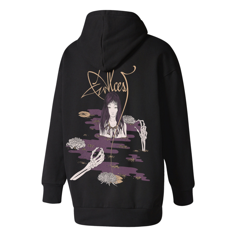Alcest - Kodama Hooded Sweater  |  XL  |  black