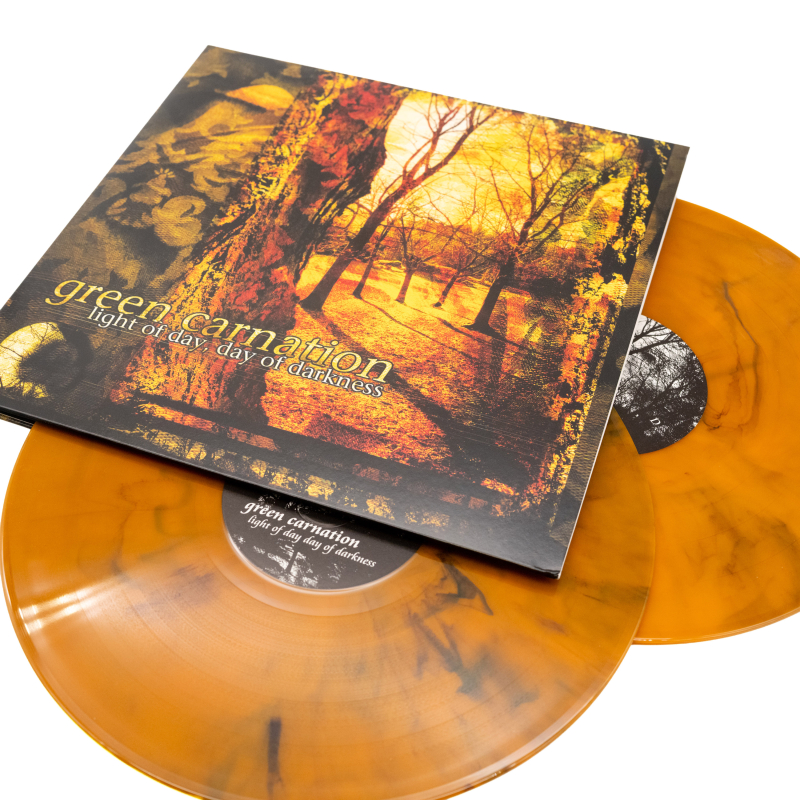 Green Carnation - Light of day, day of darkness Vinyl 2-LP Gatefold  |  Orange/Black Marble