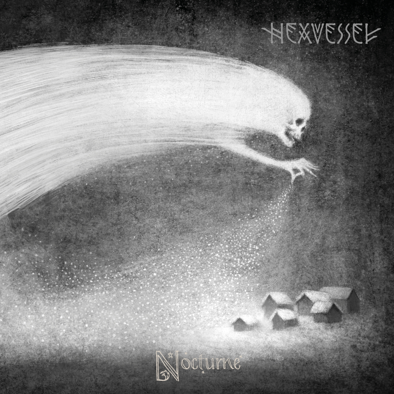 Hexvessel - Nocturne Vinyl 2-LP Gatefold  |  Grey/Black Marble