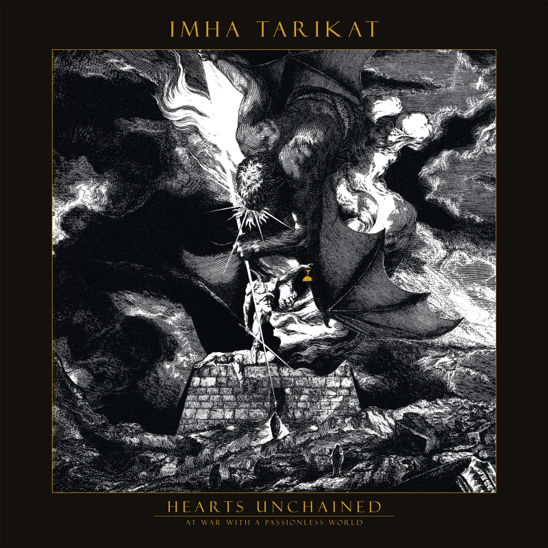 Imha Tarikat - Hearts Unchained – At War With A Passionless World Vinyl Gatefold LP  |  Smoke Marble