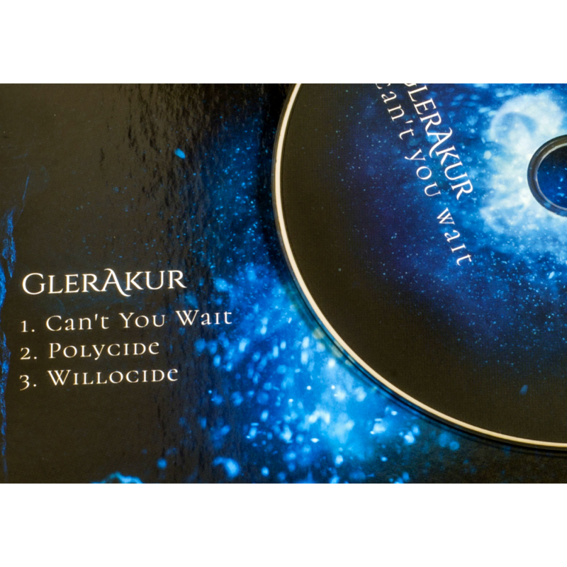 GlerAkur - Can't You Wait Vinyl 12" EP  |  black