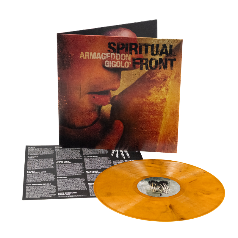 Spiritual Front - Armageddon Gigolo Vinyl Gatefold LP  |  Orange/Black Marble