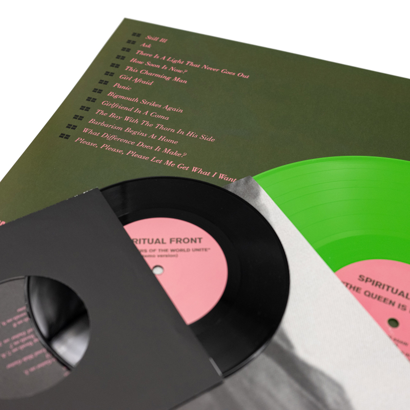 Spiritual Front - The Queen Is Not Dead Vinyl Gatefold LP + 7"  |  Light Green
