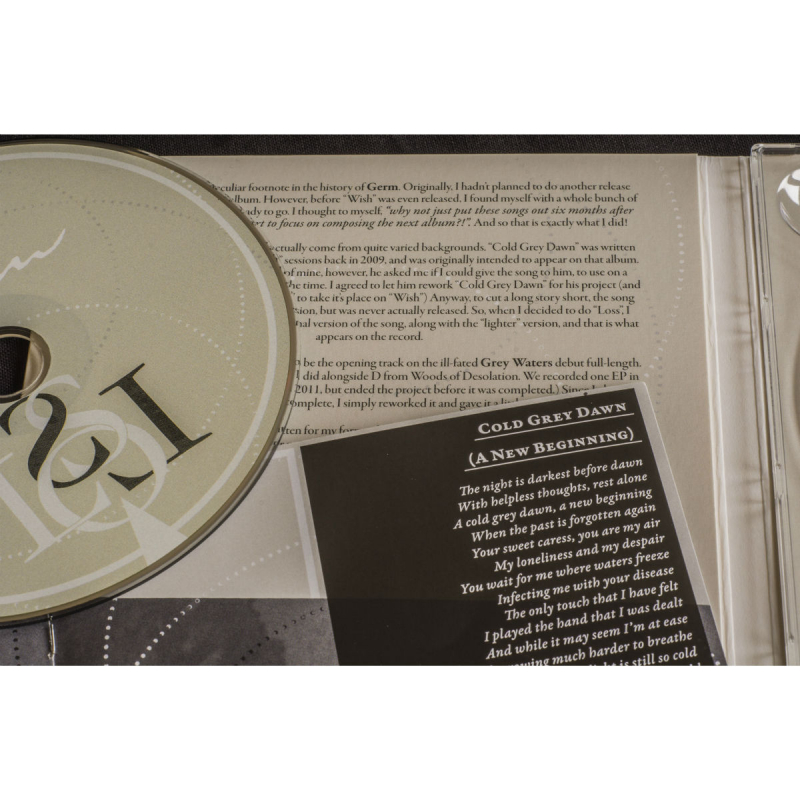 Germ - Loss Vinyl Gatefold LP  |  black