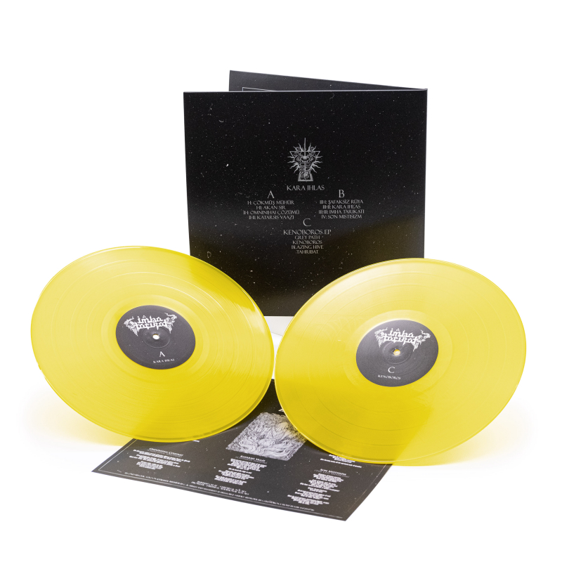 Imha Tarikat - Kara Ihlas / Kenoboros Vinyl 2-LP Gatefold  |  Sun Yellow Transparent