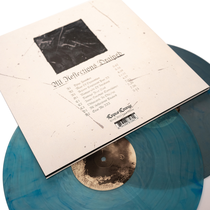 Xasthur - All Reflections Drained Vinyl 2-LP Gatefold  |  Silver/Blue Marble