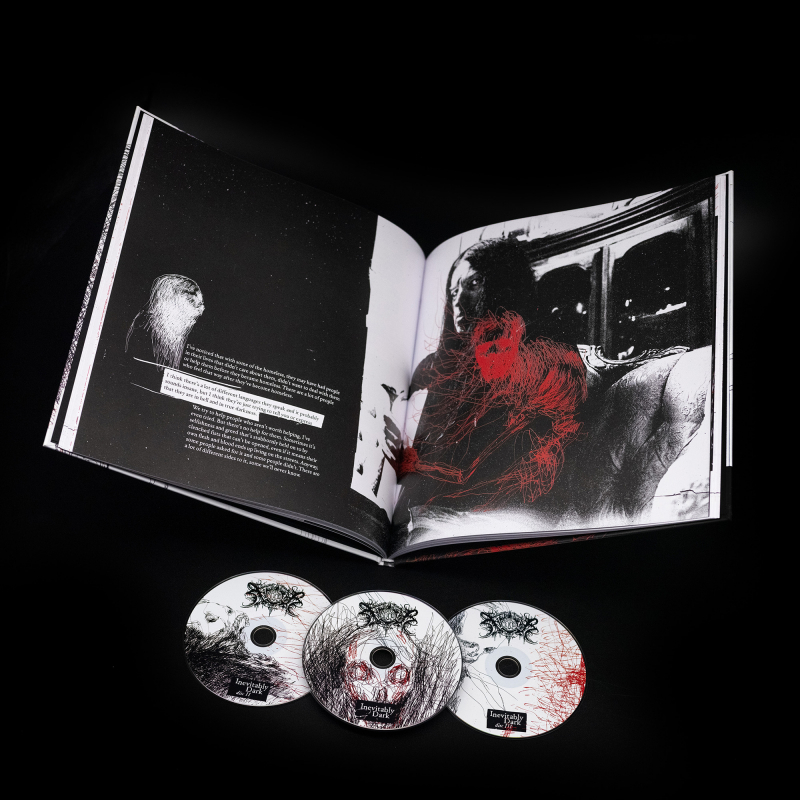 Xasthur - Inevitably Dark Artbook 3-CD 