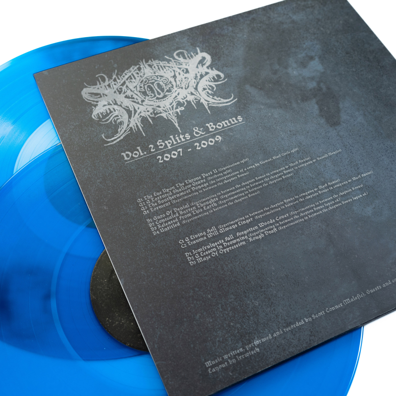 Xasthur - Vol.2 Splits & Bonus 2007-2009 Vinyl 2-LP  |  Blue Transparent