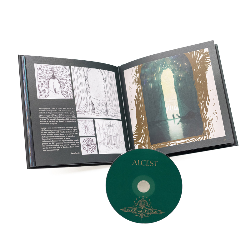 Alcest - Les Voyages De L'Âme Book CD 