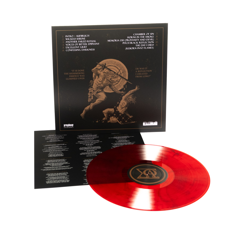 Imha Tarikat - Confessing Darkness Vinyl LP  |  Red/Black Marble