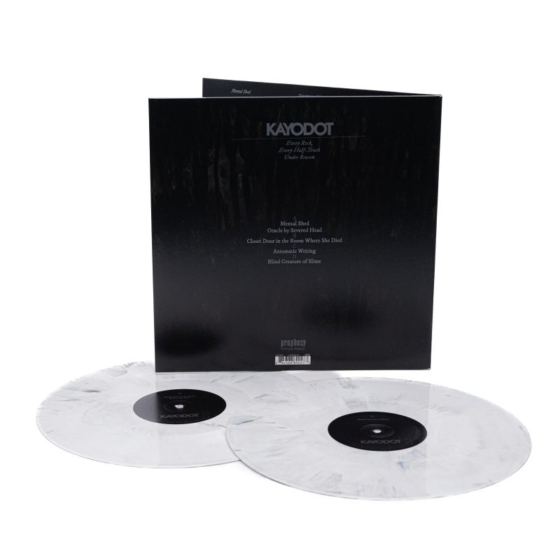 Kayo Dot - Every Rock, Every Half-truth Under Reason Vinyl 2-LP Gatefold  |  White/Black Marble
