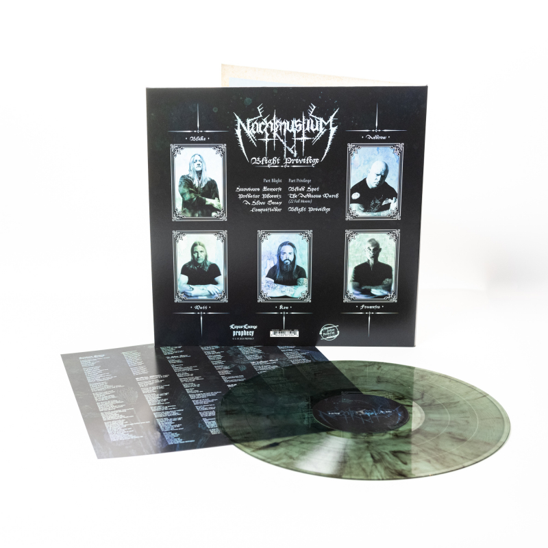 Nachtmystium - Blight Privilege Vinyl Gatefold LP  |  Transparent Green/Black Marble