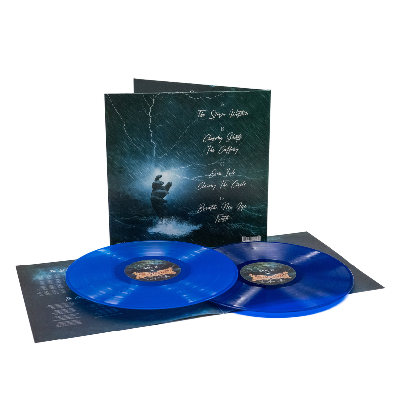 Saturnus - The Storm Within Vinyl 2-LP Gatefold  |  Blue Transparent