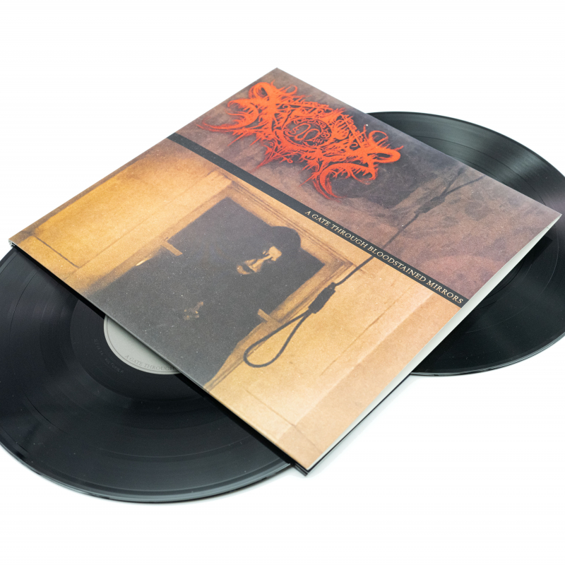 Xasthur - A Gate Through Bloodstained Mirrors Vinyl 2-LP Gatefold  |  Black