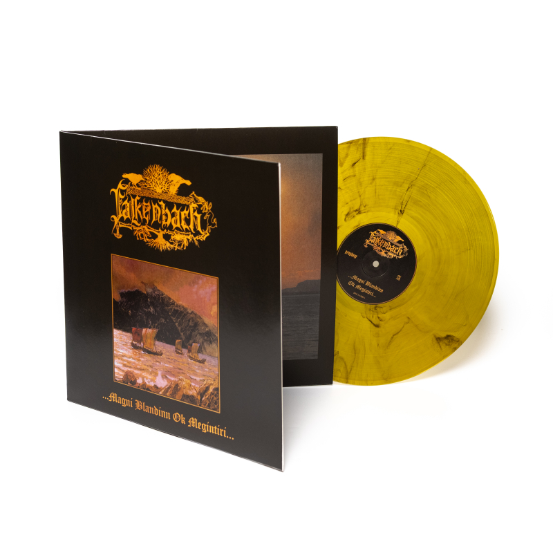 Falkenbach - ...magni blandinn ok megintíri... Vinyl Gatefold LP  |  Yellow/Black Marble