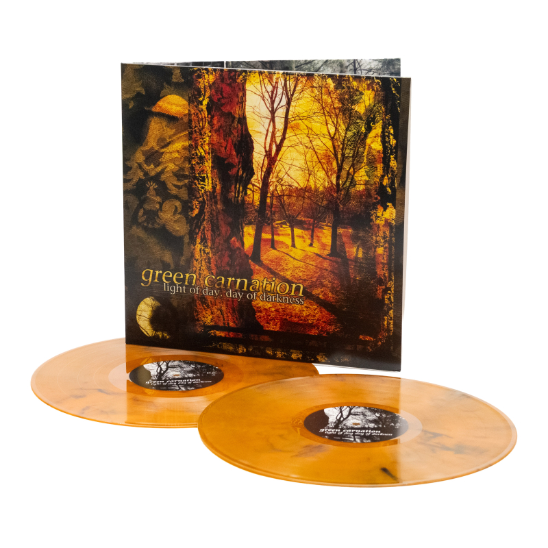Green Carnation - Light of day, day of darkness Vinyl 2-LP Gatefold  |  Orange/Black Marble