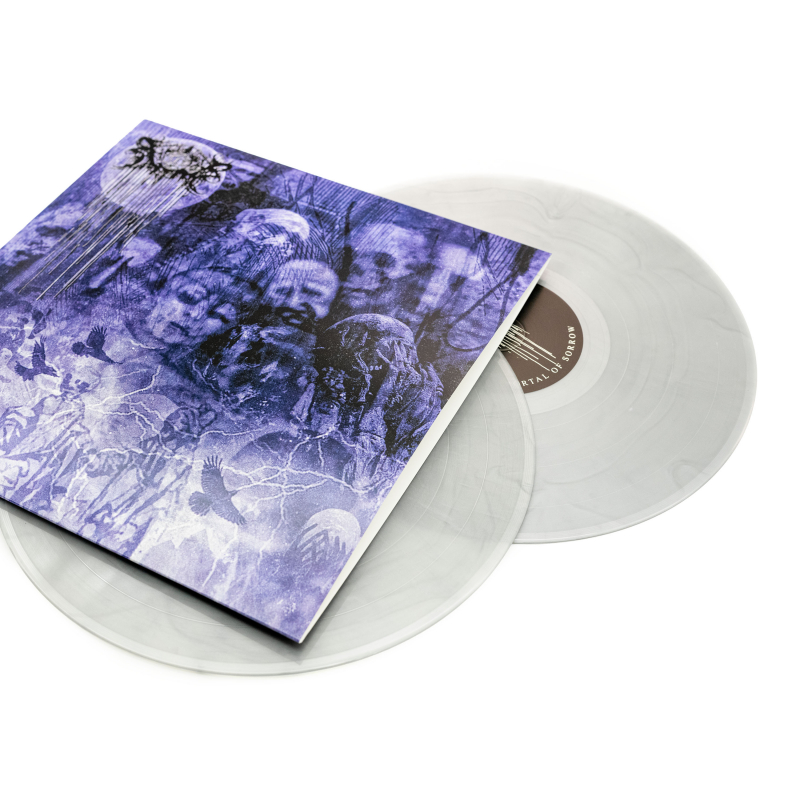 Xasthur - Portal Of Sorrow Vinyl 2-LP Gatefold  |  Crystal Clear with Silver